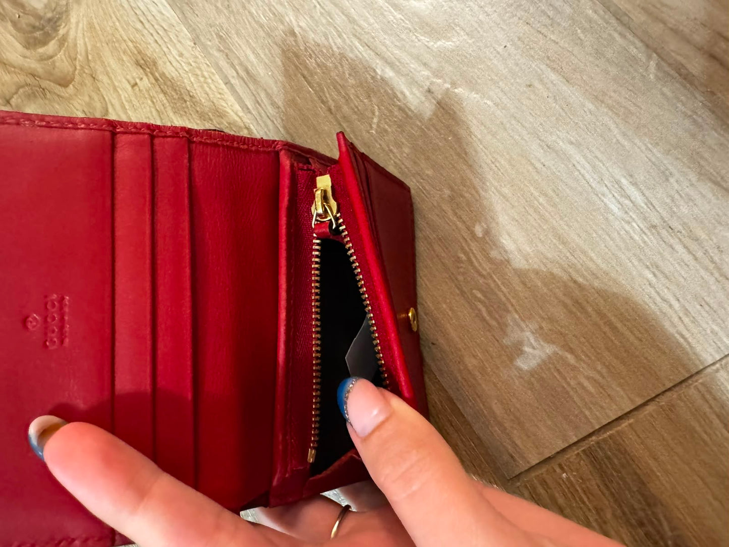 Portafoglio Gucci supreme