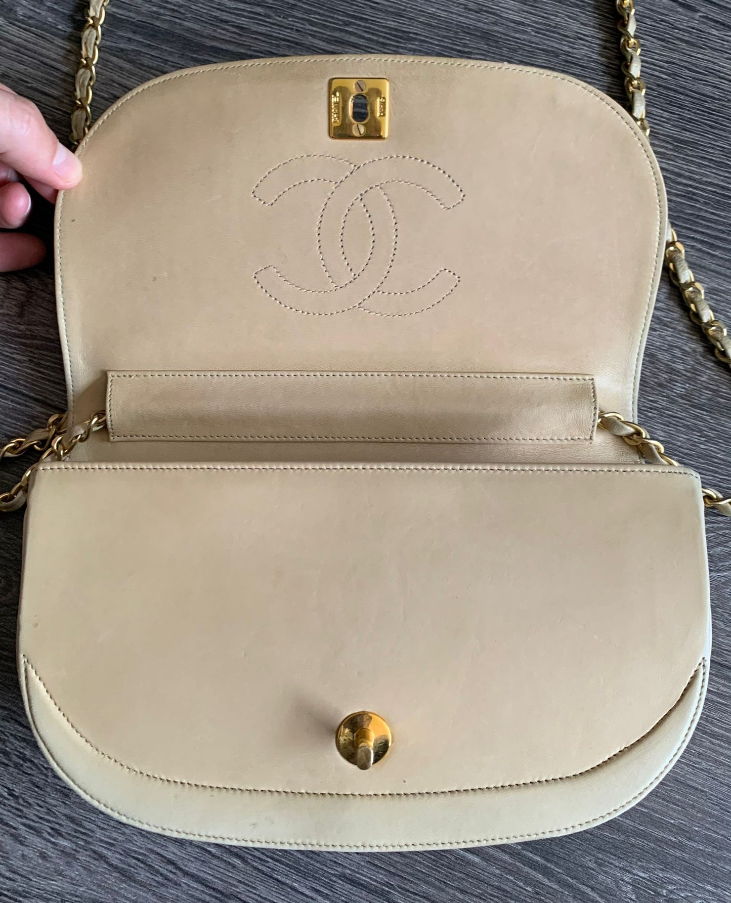 Chanel in pelle di agnello