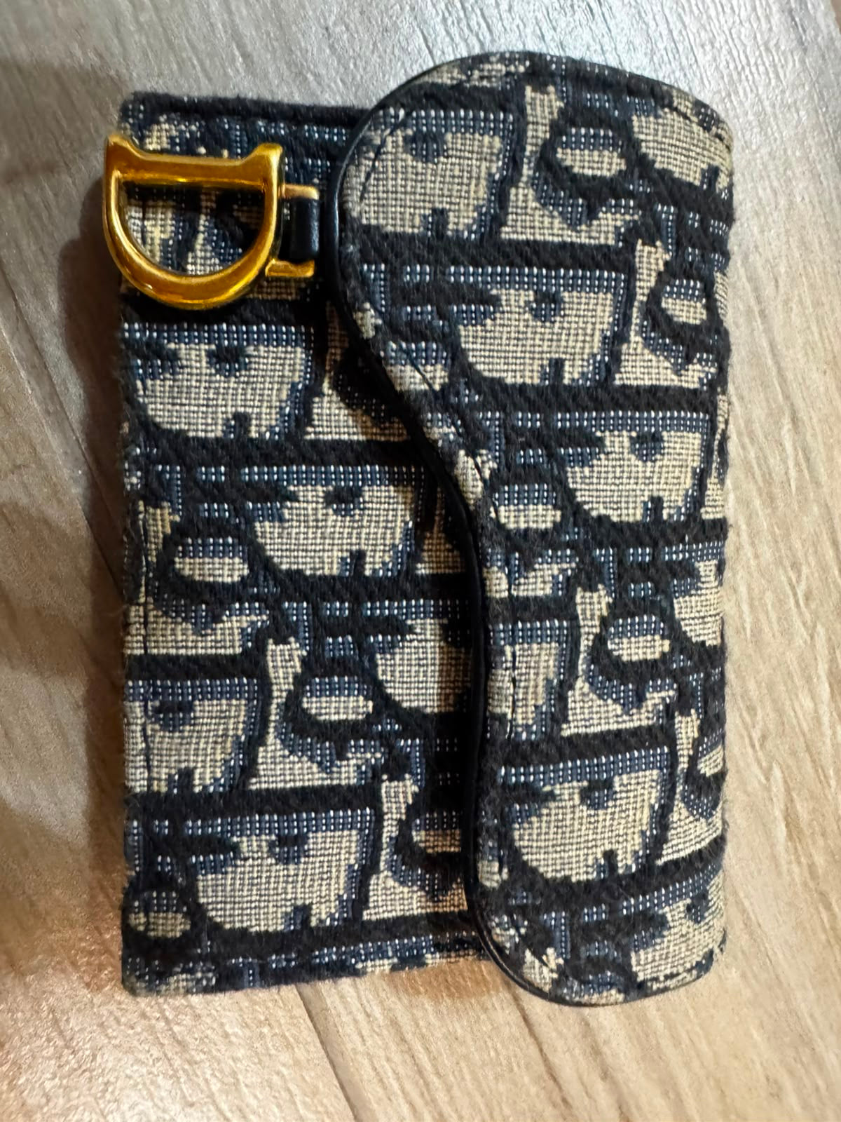 Portafoglio Dior saddle