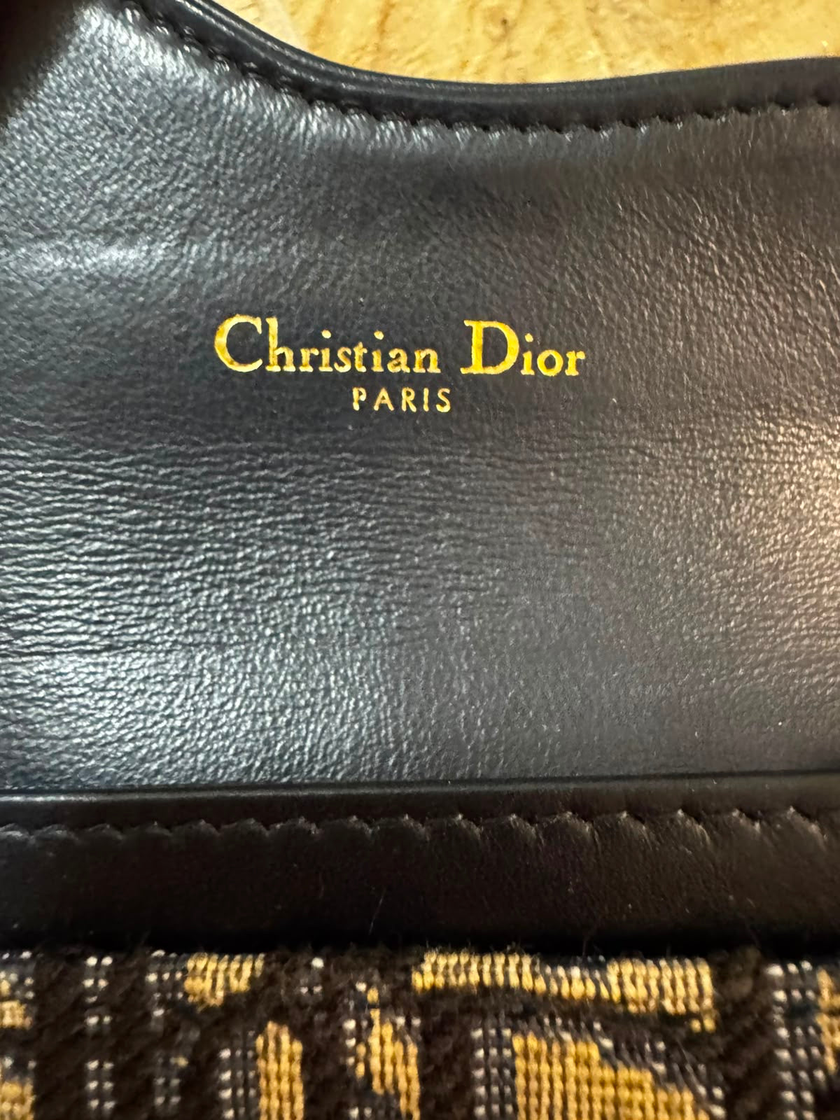 Portafoglio Dior saddle