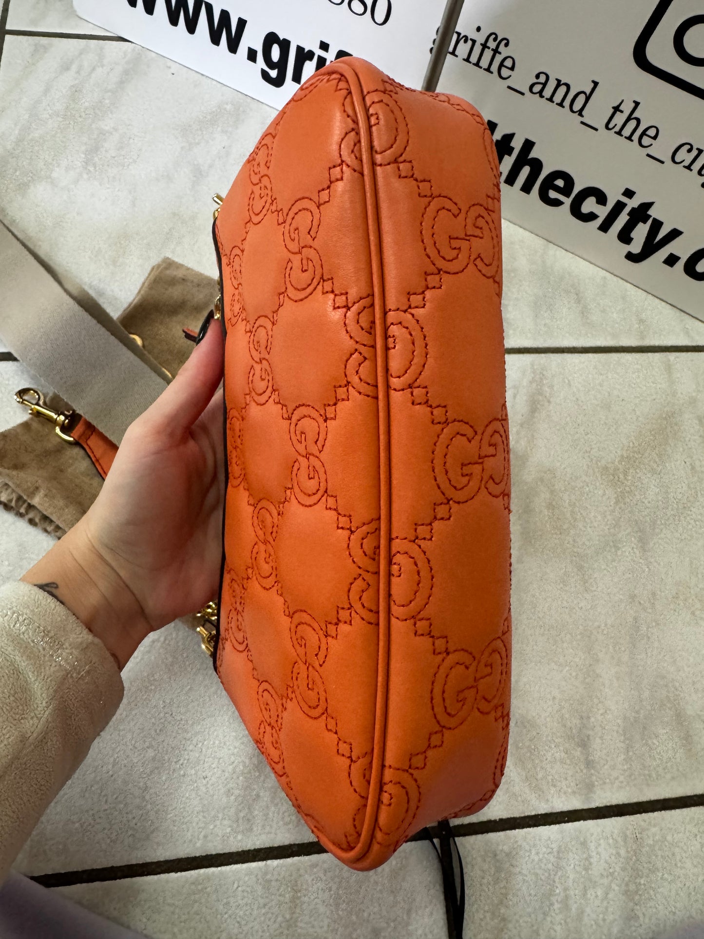 Gucci in pelle matalassè
