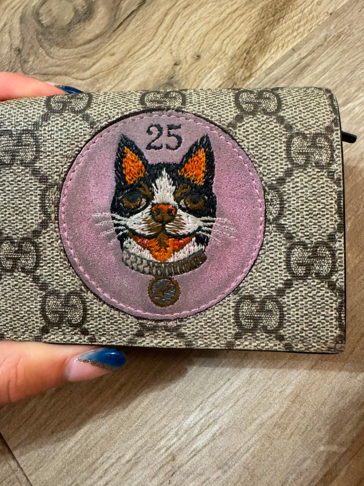 Portafoglio Gucci supreme